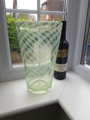 Enorme vaso vetro artistico - in,