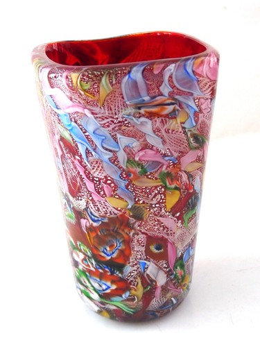Vaso vetro murano dino - vaso, in